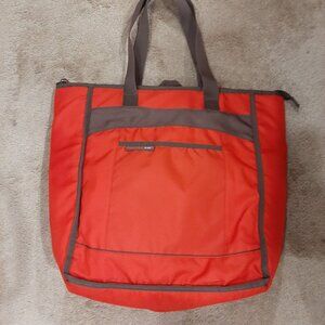 Rachael Ray Pack And Go Chillout Cooler Bag Insulated Soft Grocery Tote Red
